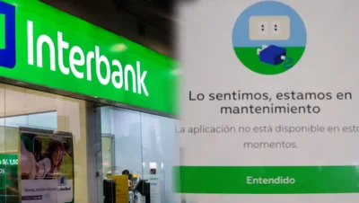 Se cayó Interbank HOY 30 octubre