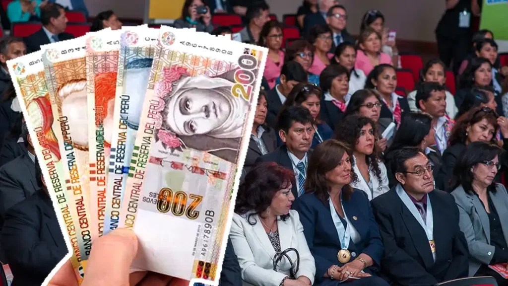 docentes aumento sueldo dinero 200 soles