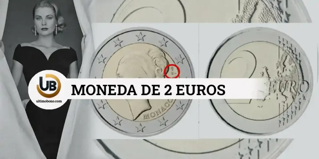 precio de la moneda de 2 euros de Mónaco