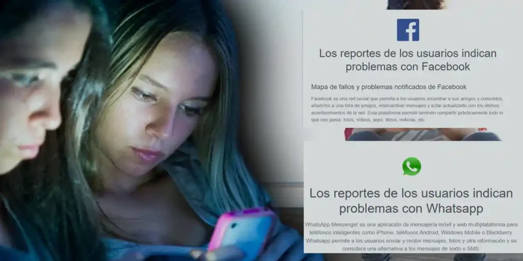 WhatsApp y Facebook sufren caída mundial hoy 11 de diciembre