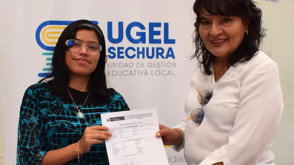 Plazas docentes en Piura 2025